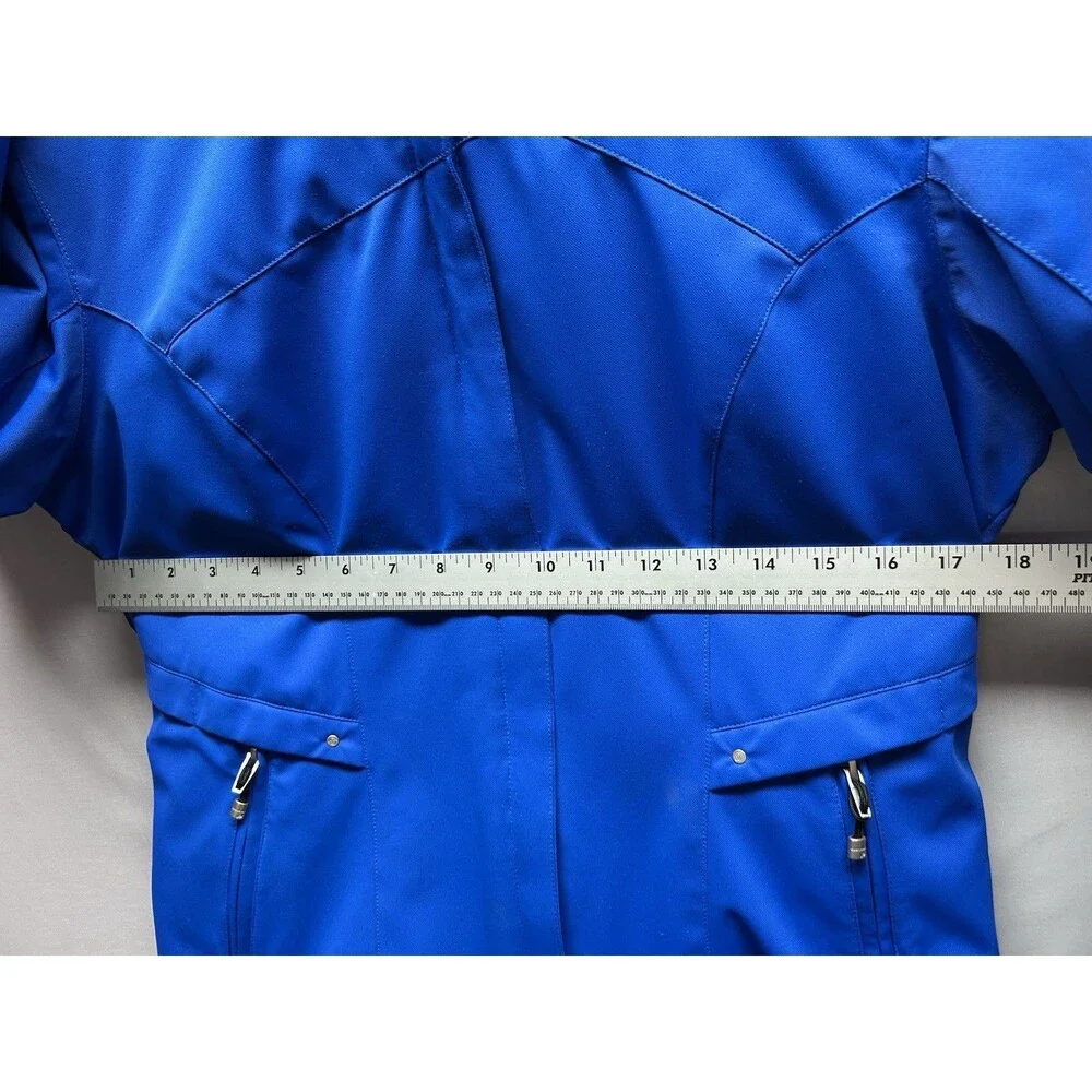 Obermeyer Women’s 8 Royal Blue Full Zip Ski/snowboard Jacket Hooded
